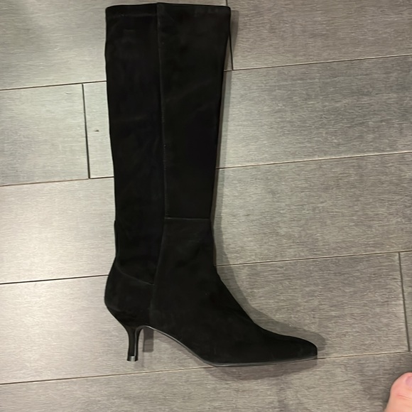 Stuart Weitzman Kitten Heels Boots - Picture 4 of 7